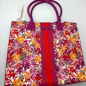 New Trina Turk Marjorelle Garden Tote bag